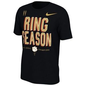 Nike Clemson Tigers College Football Playoffs 2018 National Champions T-Shirt